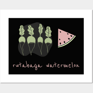 Rutabaga Watermelon Posters and Art